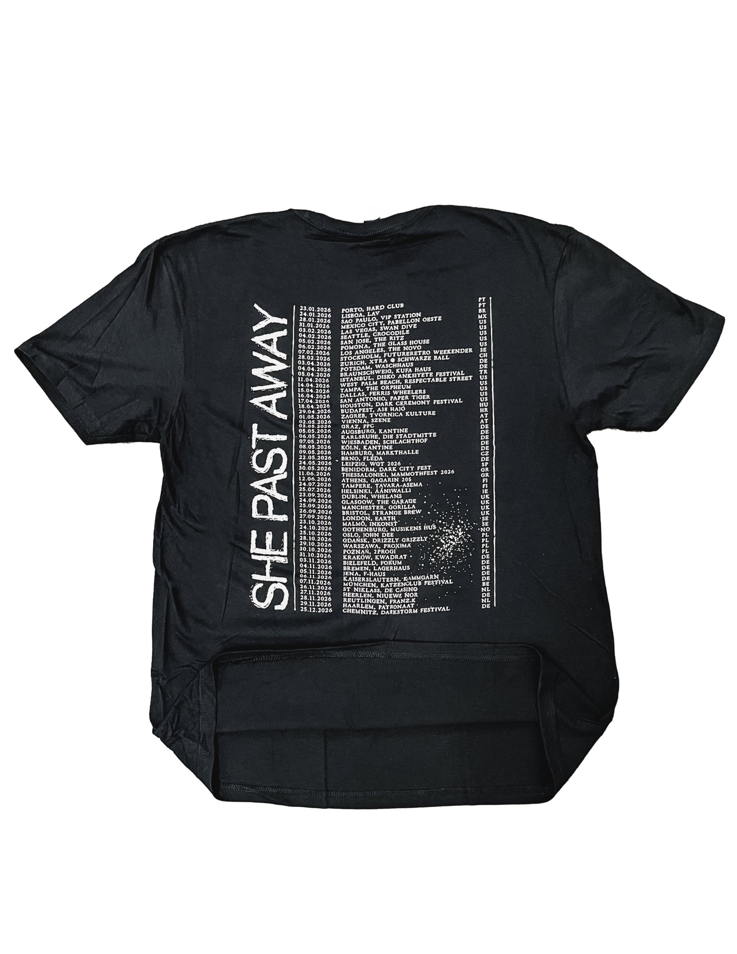 She Past Away 2026 Tour tee