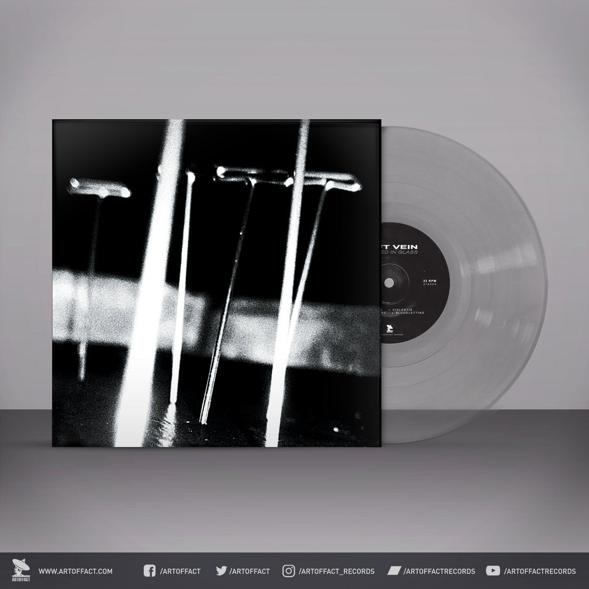 Soft Vein "Pressed In Glass"