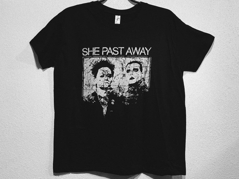 She Past Away Portrait tee